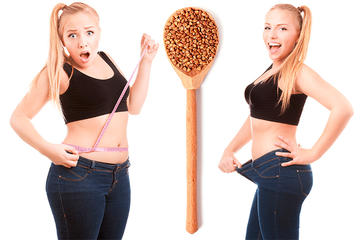 Saracen wheat diet to lose weight