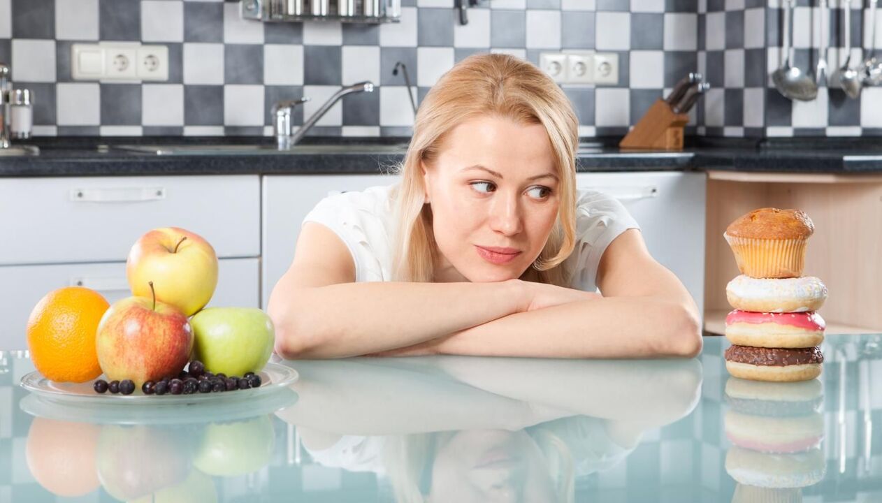 healthy and unhealthy foods