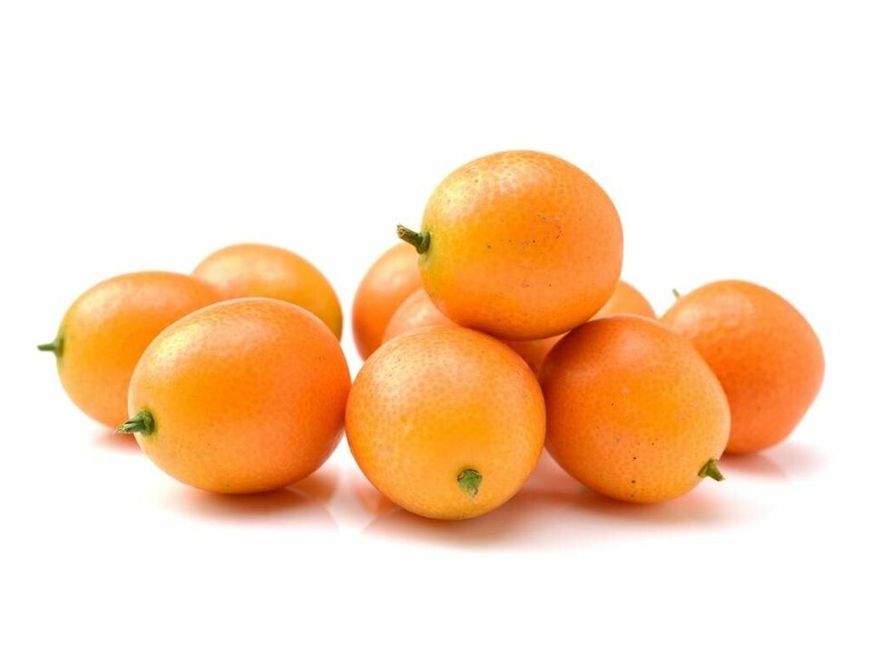 kumquat orange in Keto Matcha
